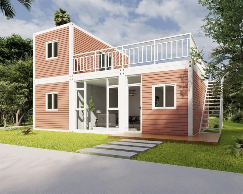 Modern 40ft Foldable Tiny Home Kit for Sale