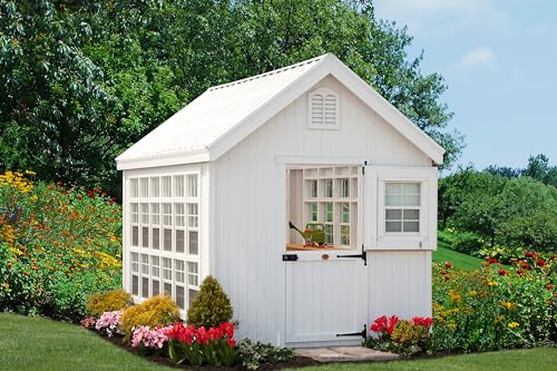 10x16 Colonial Gable Tiny Home - Prefab Wood Kit