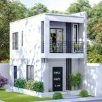 Modern 2-Bedroom Prefabricated Tiny House Villa