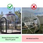 Backyard Geodesic Dome House for Outdoor Living