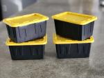Lowe's Mini Storage Containers with Lids, Set of 4