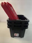Home Depot Mini HDX 6.5qt Storage Bins - 3 Pack