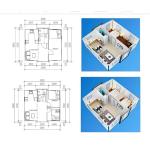 Compact 2-Bedroom Tiny Home with Kitchen & Bath