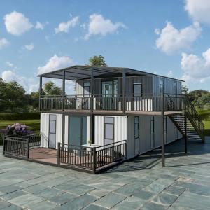 Double-Story Steel Frame Tiny Home for Sale