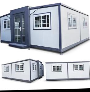 Expandable Container Home with Kitchen and Porch