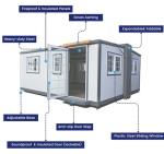 Expandable Container Home with Kitchen and Porch