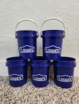 5-Pack Food-Safe Mini Buckets for Tiny Living