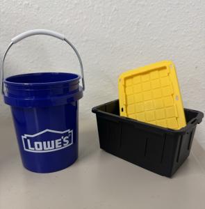 Lowe’s Mini Storage Container and Tiny Bucket Set