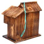 Wooden Nesting Box for Safe Bird Housing