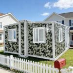 Expandable Modular Tiny Home with 3-4 Bedrooms
