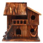 Wooden Squirrel Nesting Box for Backyard Safety