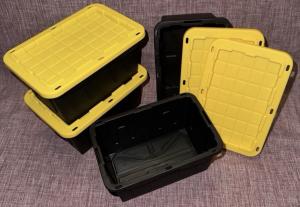 Teeny Tiny Tote Mini Storage Container Set of 4