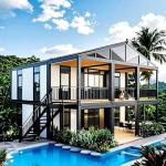 Expandable 2-Story Tiny Home with 2-5 Bedrooms