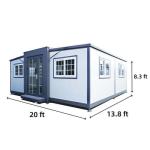13x20ft Expandable Tiny Home with Shower