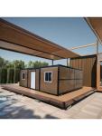 40 Ft Expandable 5-Bedroom Tiny Container Home