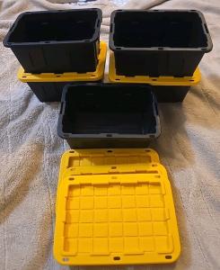 Lowe's Set of 5 Mini Storage Tote Containers