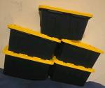 Lowe's Set of 5 Mini Storage Tote Containers