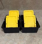 Teeny Tiny Tote Mini Storage Containers - Set of 4