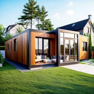Luxury Foldable Mobile Tiny Homes - Customizable Options
