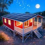 Luxury Foldable Mobile Tiny Homes - Customizable Options