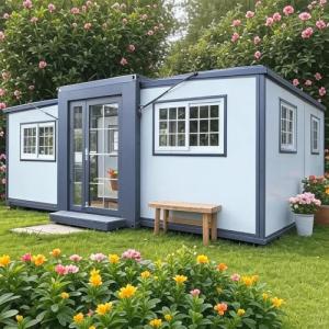 40ft Expandable Tiny Home for Off-Grid Living