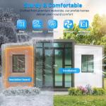 Luxury Expandable Steel Tiny Homes 20ft & 40ft