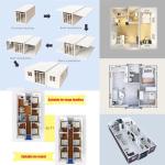 Portable 20ft/40ft Modular Tiny Home Kit