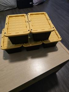 Set of 5 Mini Storage Containers with Lids