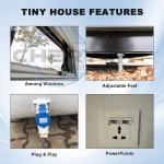 20 ft Deluxe Tiny House Cabin Pod