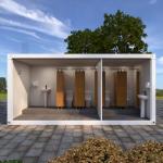 Luxury Portable Restroom for Events and Outdoors