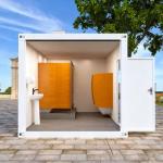 Luxury Portable Restroom for Events and Outdoors
