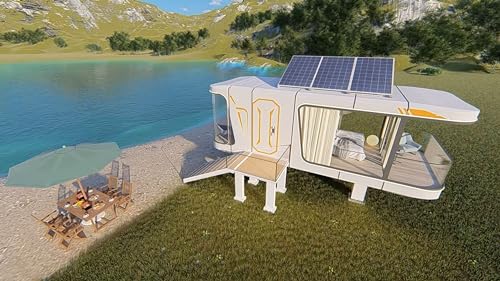 Luxury 2 Bedroom Solar Powered Prefab Tiny Home