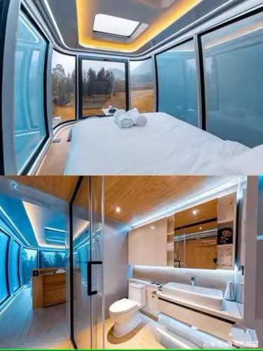 Luxury 2 Bedroom Solar Powered Prefab Tiny Home