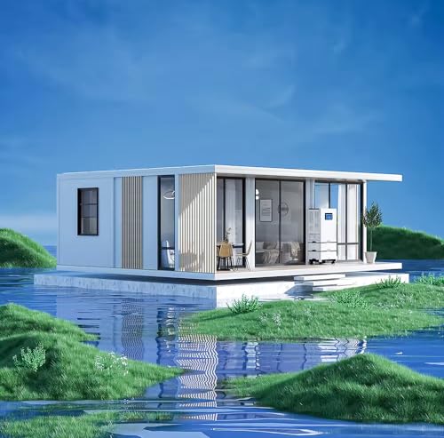 Luxury Two Bedroom Solar Prefab Tiny Home