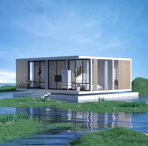 Luxury Two Bedroom Solar Prefab Tiny Home