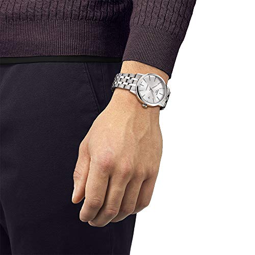 Tissot Men's Stainless Steel Grey Dress Watch