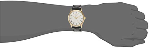 Tissot Excellence Steel & Gold Dress Watch Black