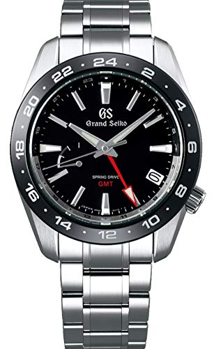 Grand Seiko Black Dial GMT Sport Watch SBGE253
