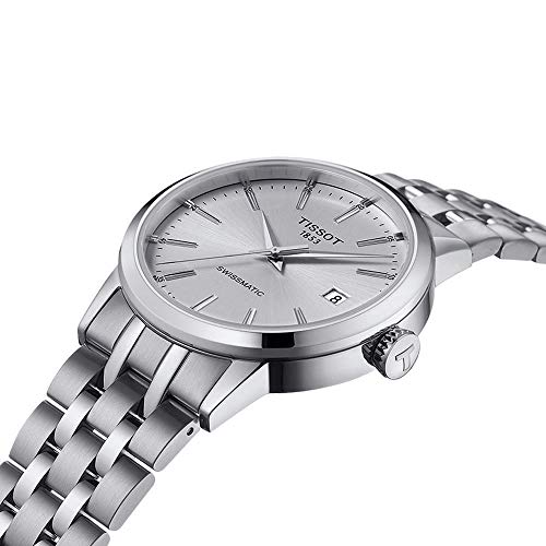 Tissot Men's Stainless Steel Grey Dress Watch