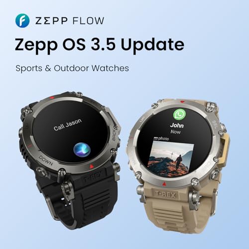 Amazfit T-Rex Ultra Smart Watch for Men, Black