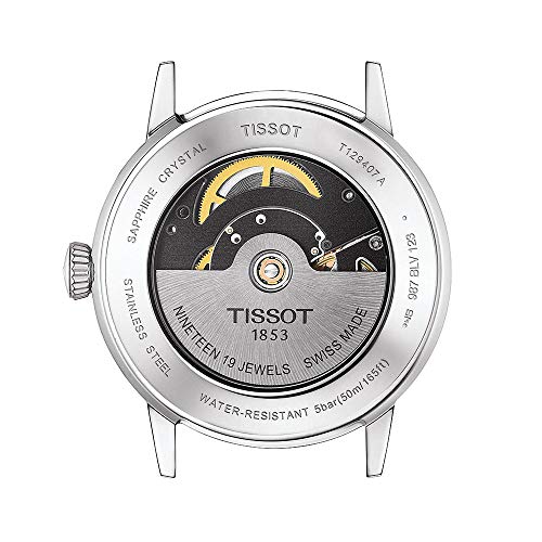 Tissot Men's Stainless Steel Grey Dress Watch