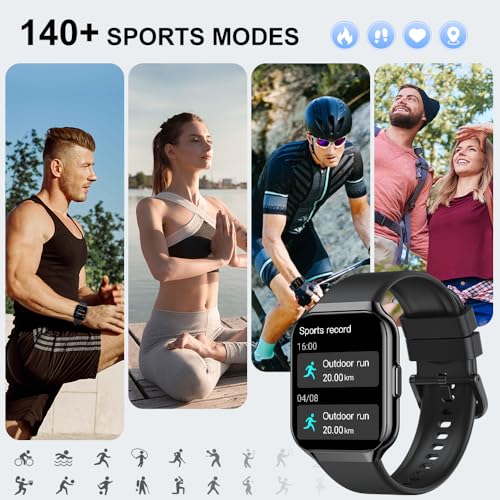 HD Touch Screen Smartwatch with Call Function, IP68