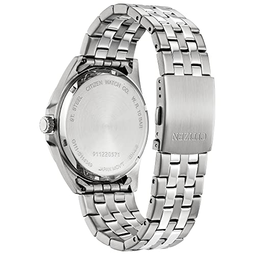 Citizen Quartz Men's Classic Stainless Steel Watch Silver-Tone