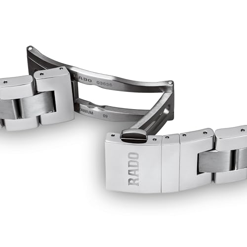 Rado Men's HyperChrome Swiss Quartz Chronograph Watch, Black