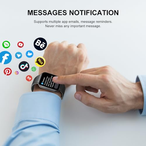 HD Touch Screen Smartwatch with Call Function, IP68