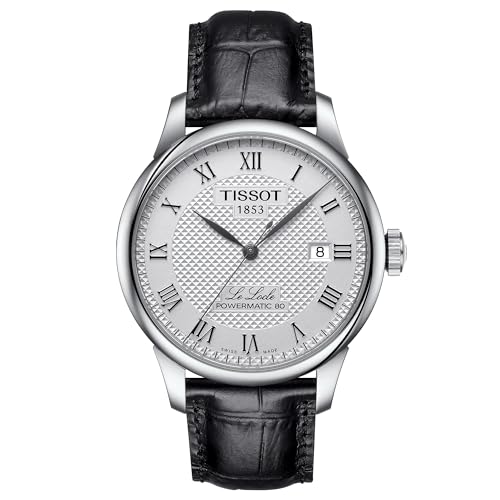 Tissot Men's Le Locle Stainless Steel Black Watch