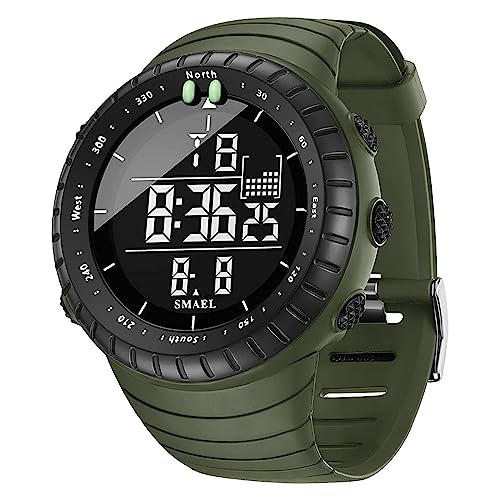 KXAITO Men's Military Sports Waterproof Outdoor Watch LED