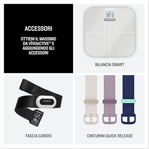 Garmin vívoactive 5 GPS Smartwatch, Health/Fitness, AMOLED Display