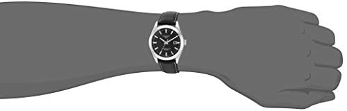 Tissot Men's Black Stainless Steel Dress Watch