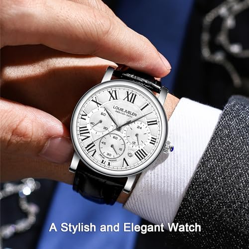 eYotto Men's Stainless Steel Chronograph Business Watch